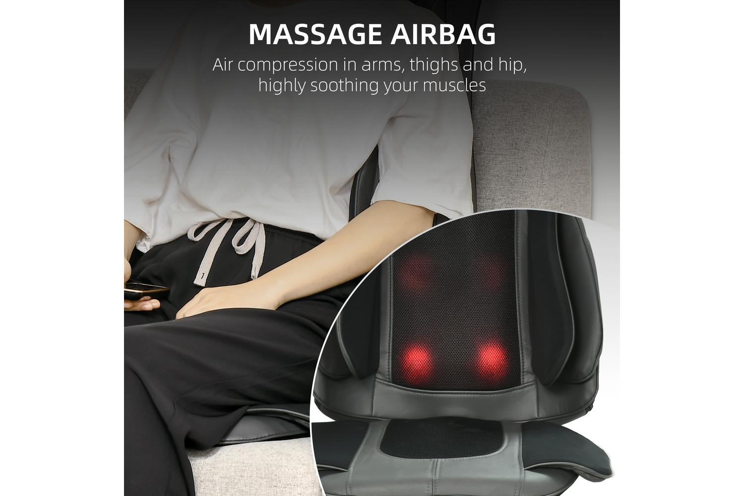 Homcom 700-162V70BK Homedics Chair Massager | Black-5