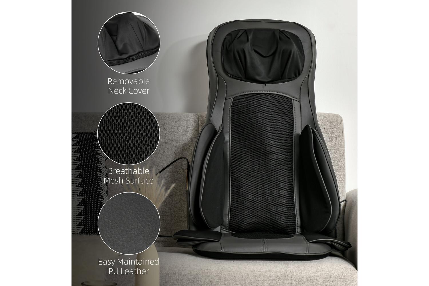 Homcom 700-162V70BK Homedics Chair Massager | Black-9