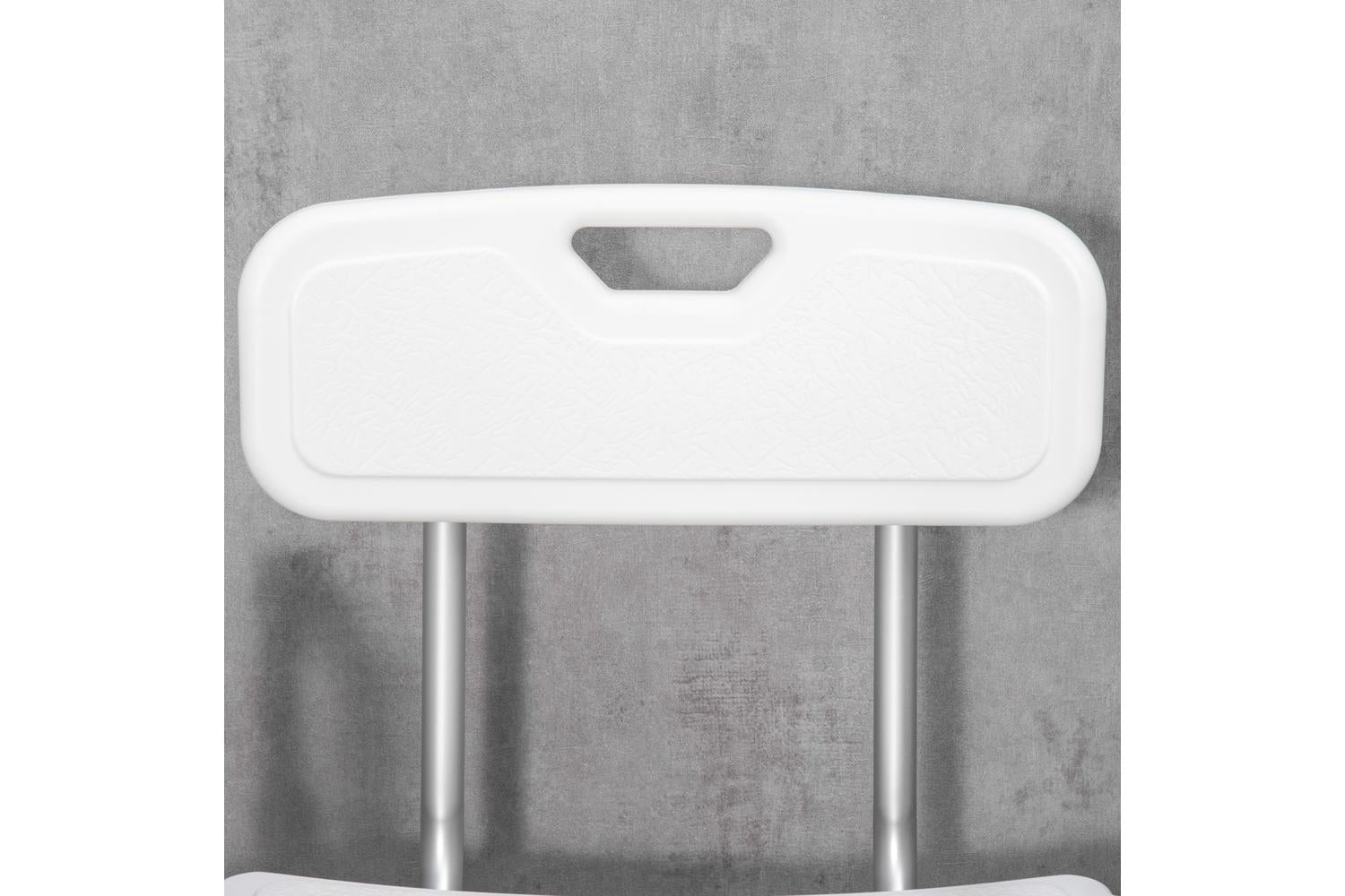 Homcom 713-117V00WT Shower Chair | White-7