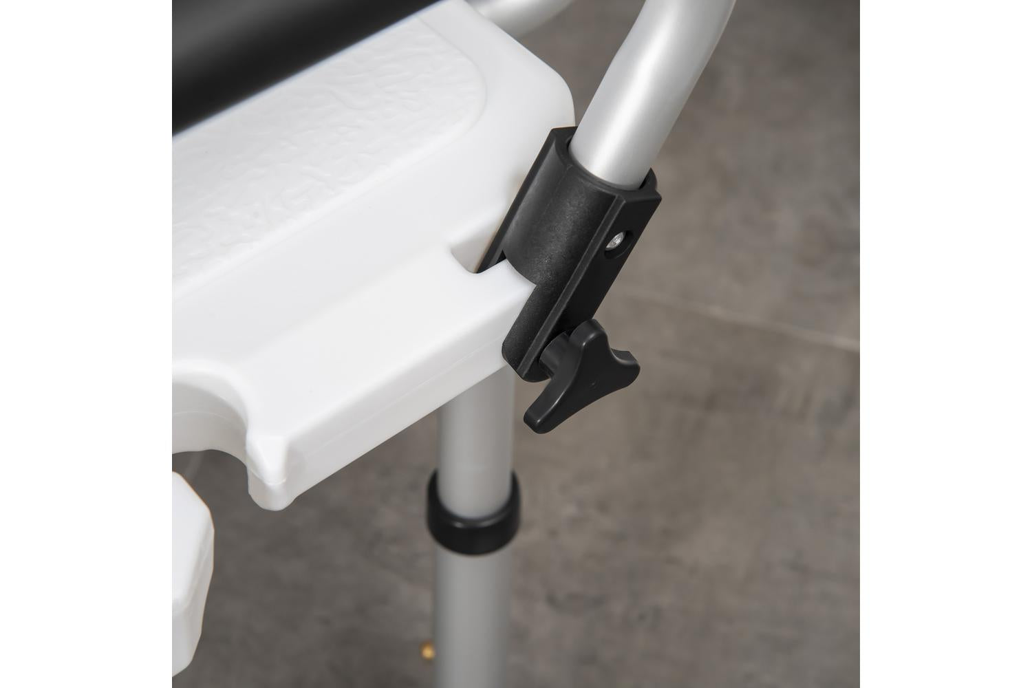 Homcom 713-117V00WT Shower Chair | White-8