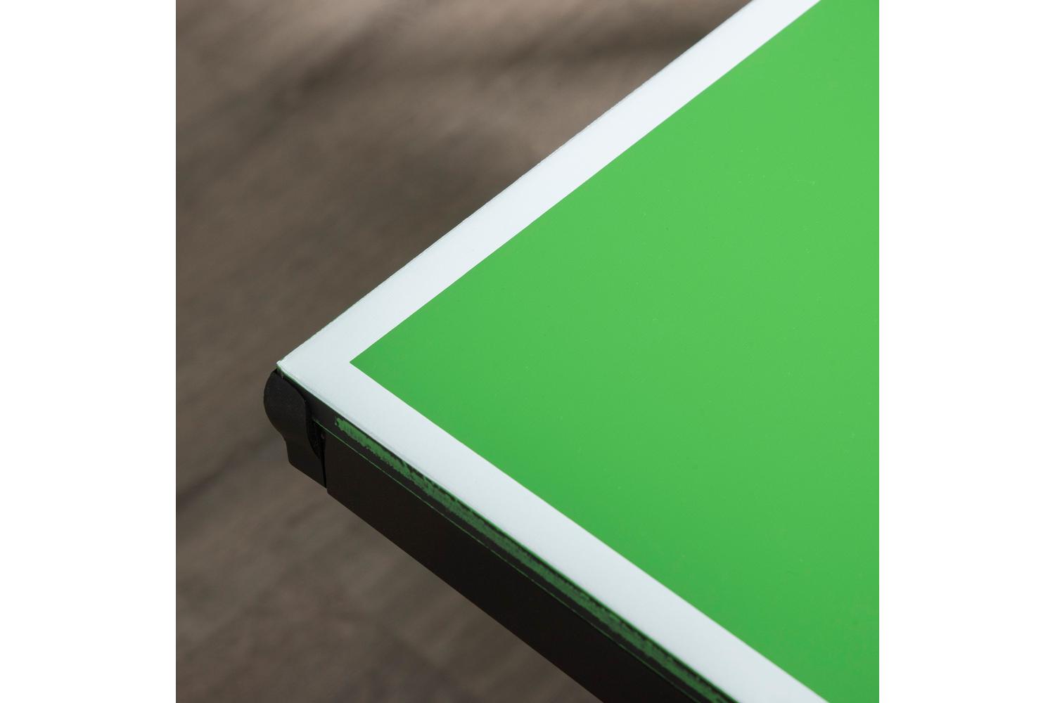 Homcom A90-130GN Indoor Ping Pong Table | Green-6