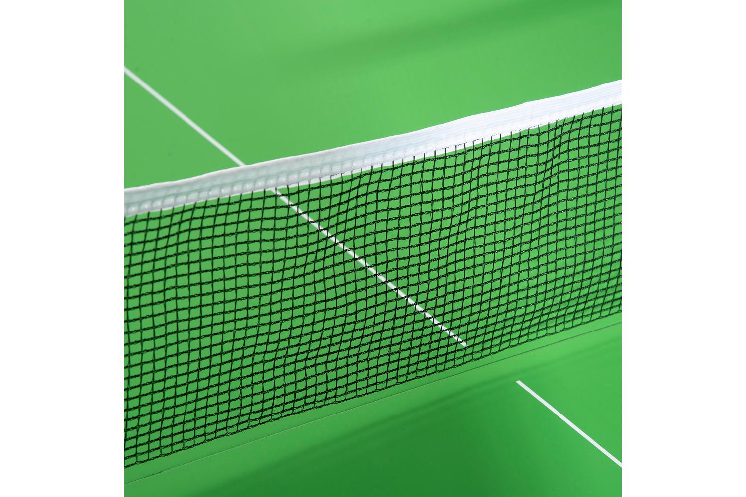 Homcom A90-130GN Indoor Ping Pong Table | Green-9