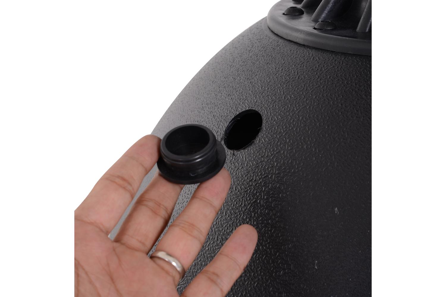 Homcom A91-063 Punching Bag Standing with Refilled Base of Water | Black-8