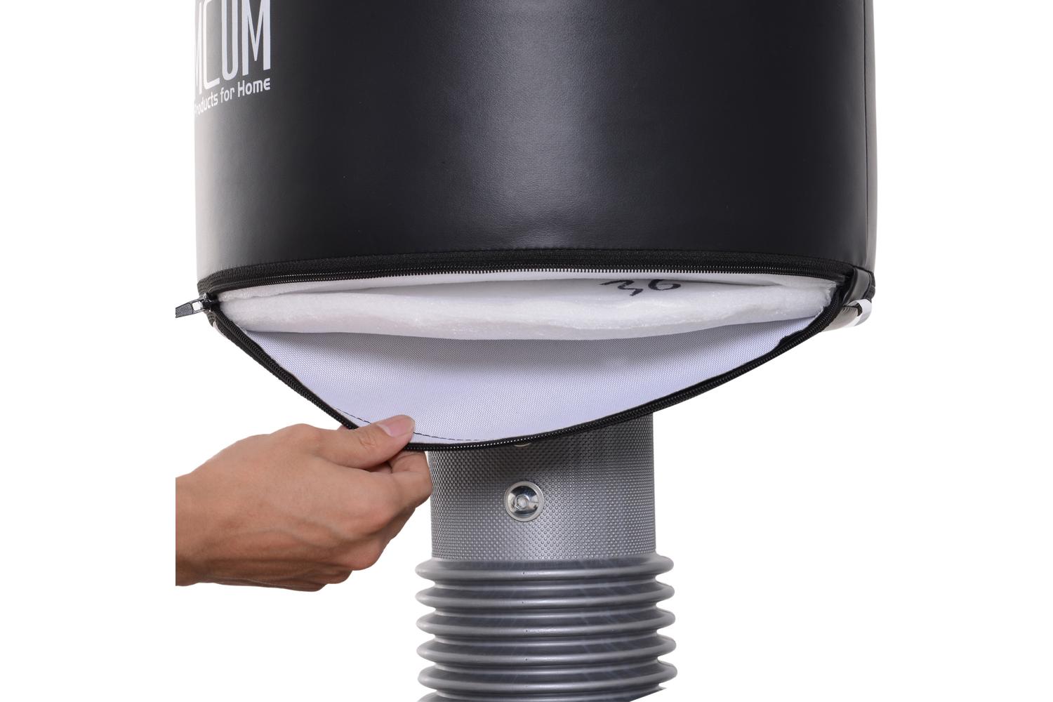 Homcom A91-064 Punching Bag Stand | Black-6