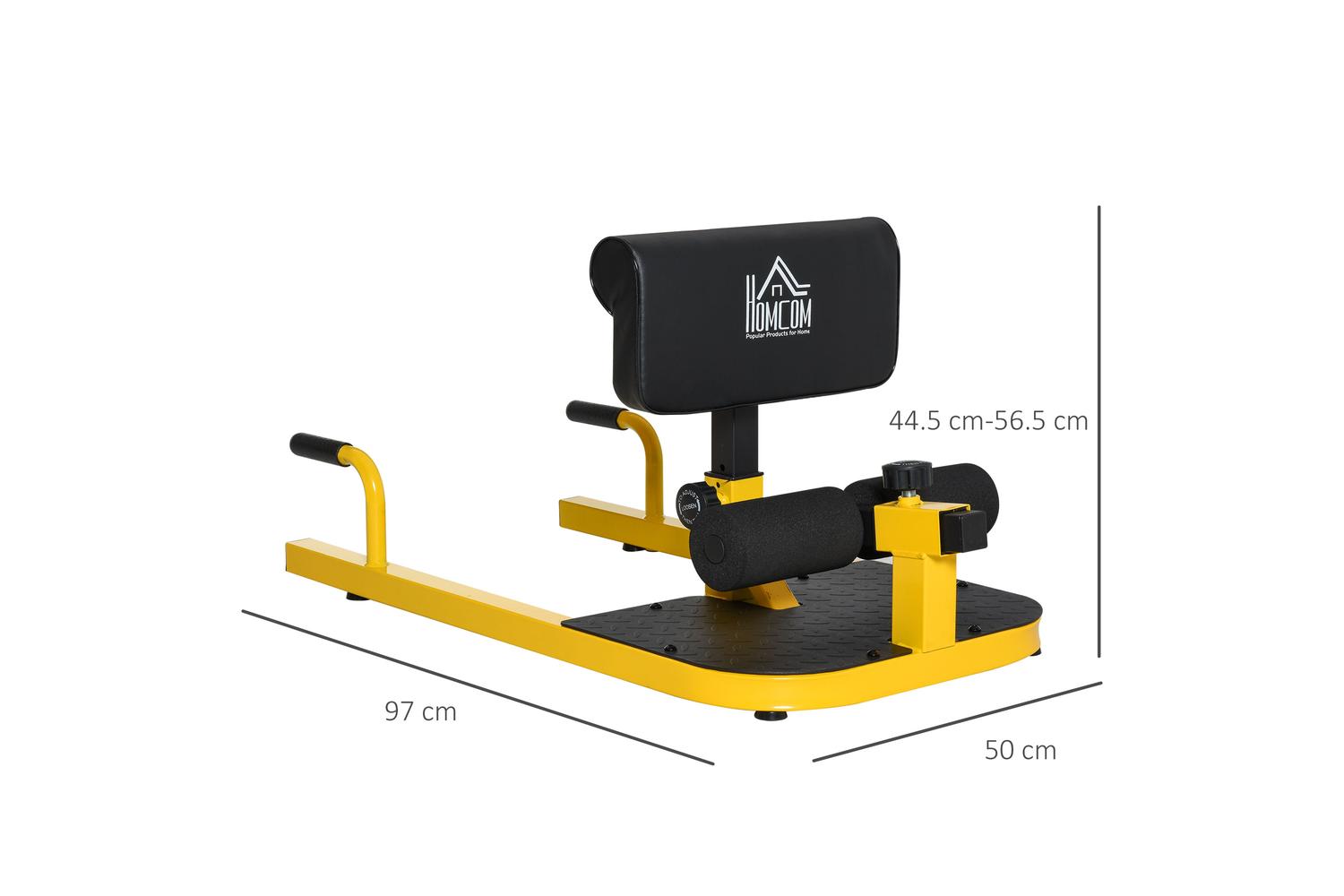 Homcom A91-069yl - Squat Machine, Adjustable-2