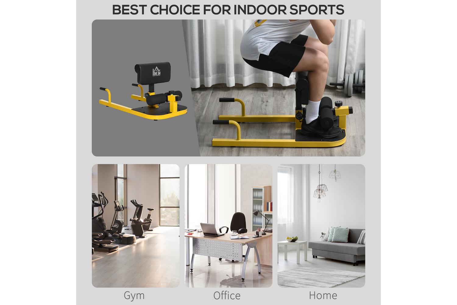 Homcom A91-069yl - Squat Machine, Adjustable-4