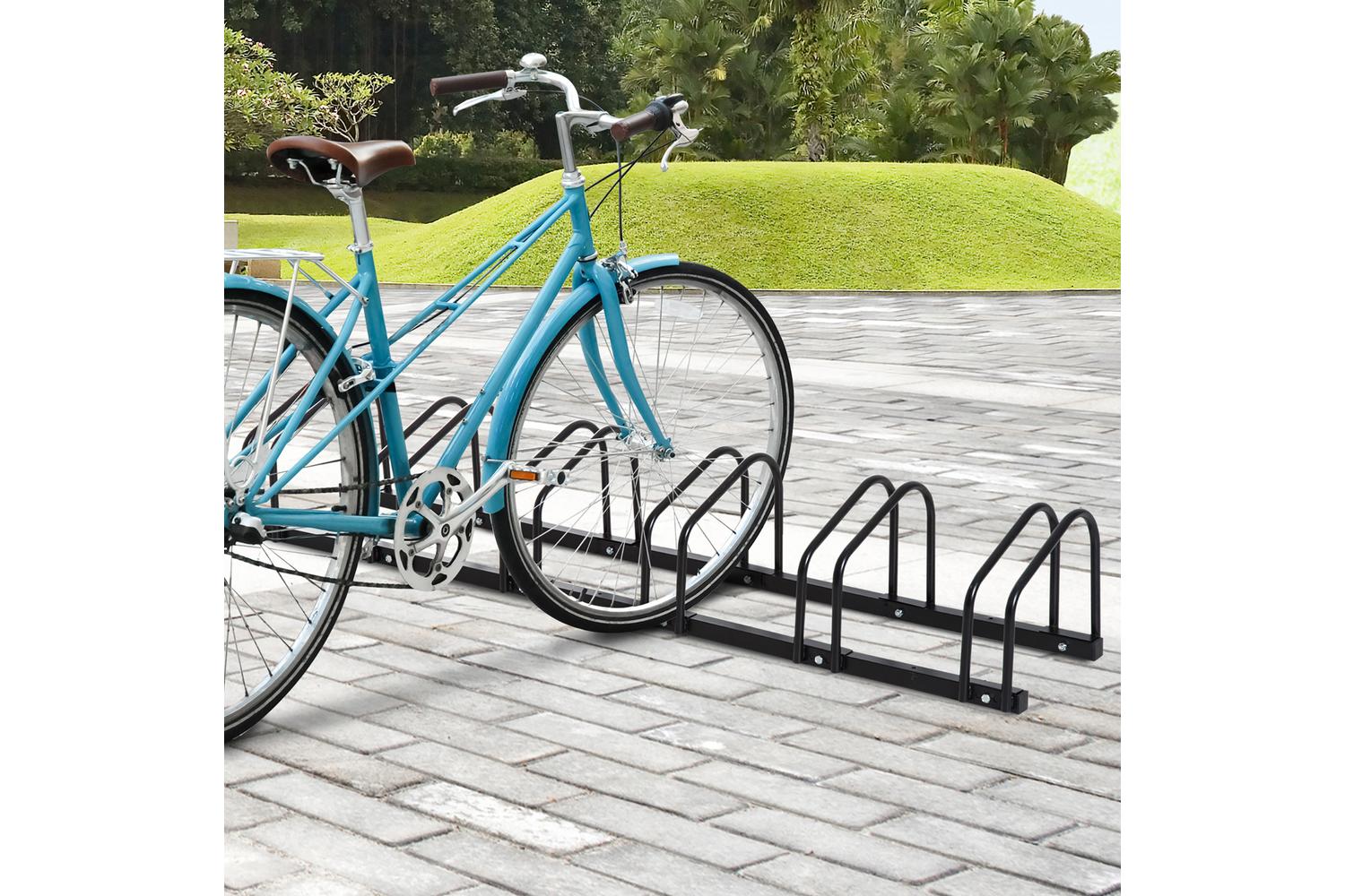 Homcom AA0-026BK 6 Stationary Bike Stand | Black