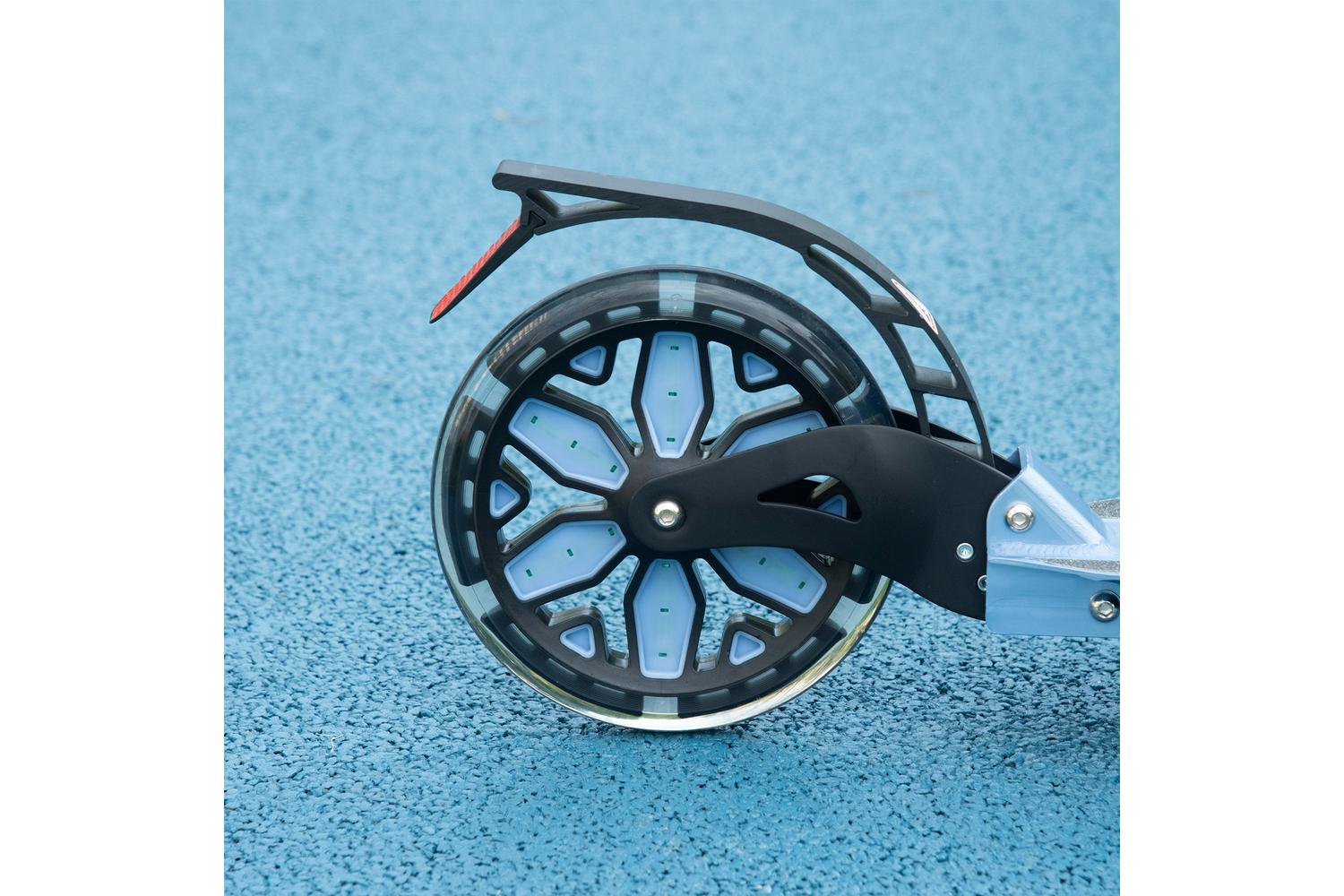 Homcom AA1-103V00BU Adult Kick Scooter | Blue-9