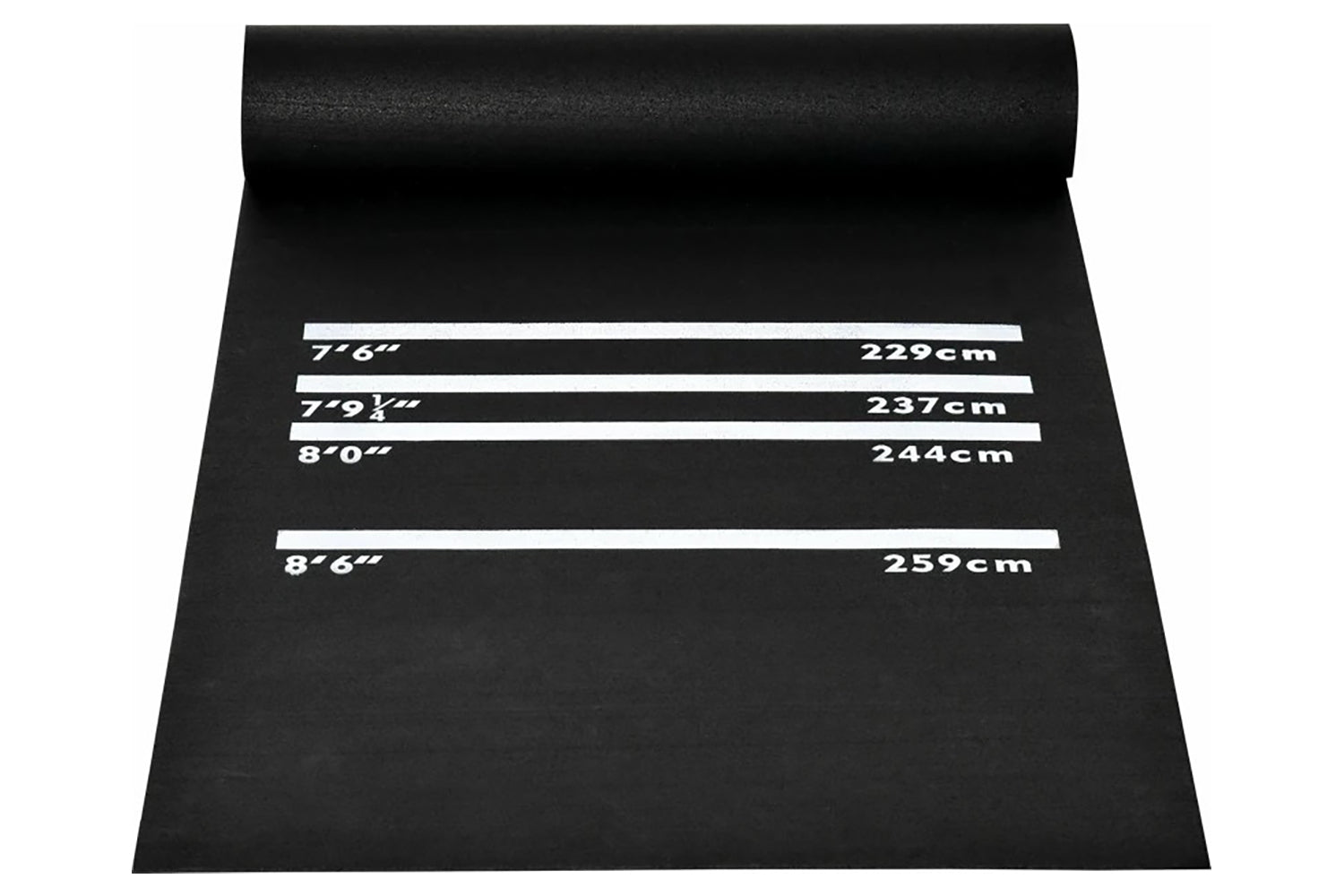 Homcom B8-0005 Professional Rubber Darts Mat | Black