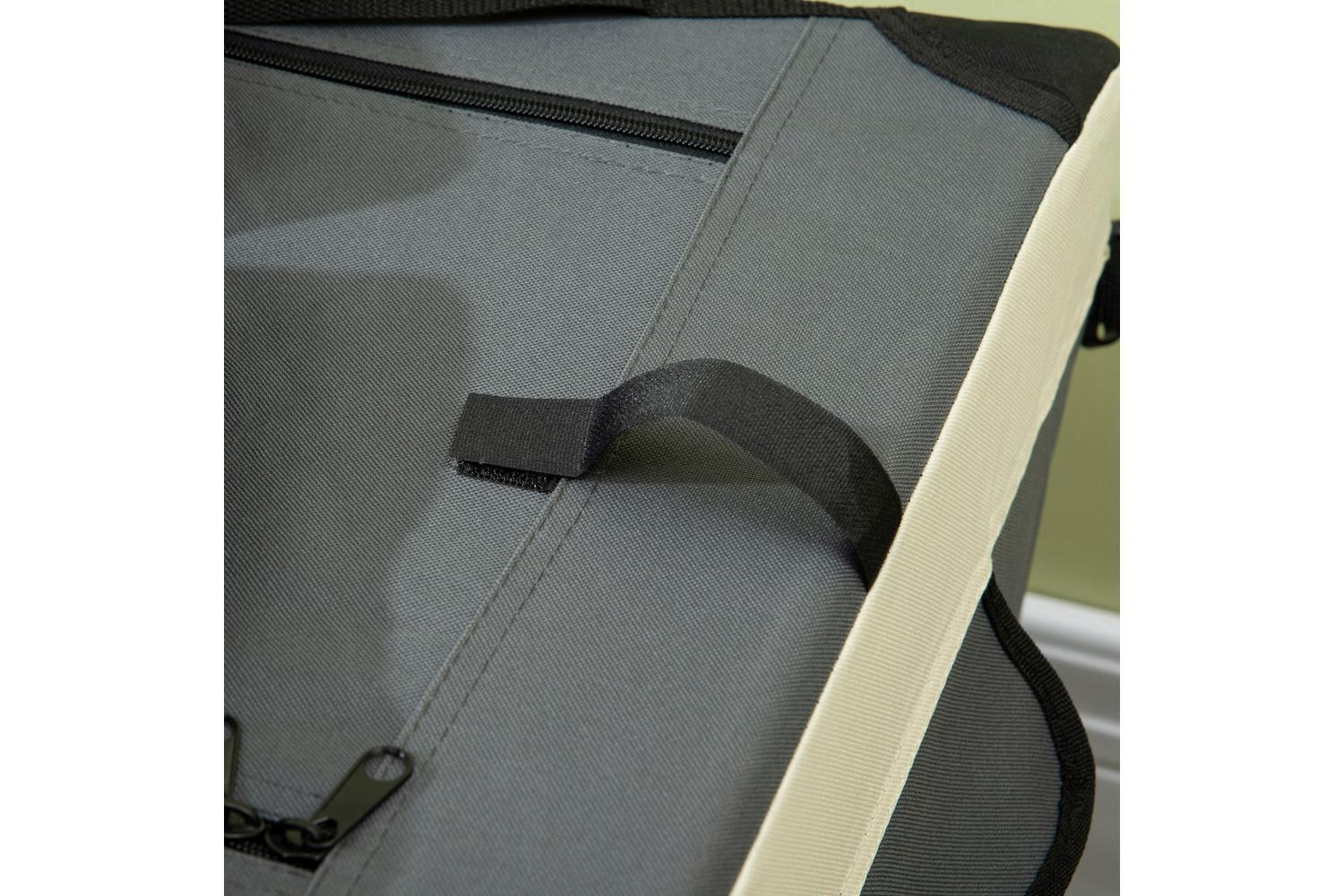 PawHut D00-153V04GY Medium Dog Travel Carrier | Grey | Extra Large-7