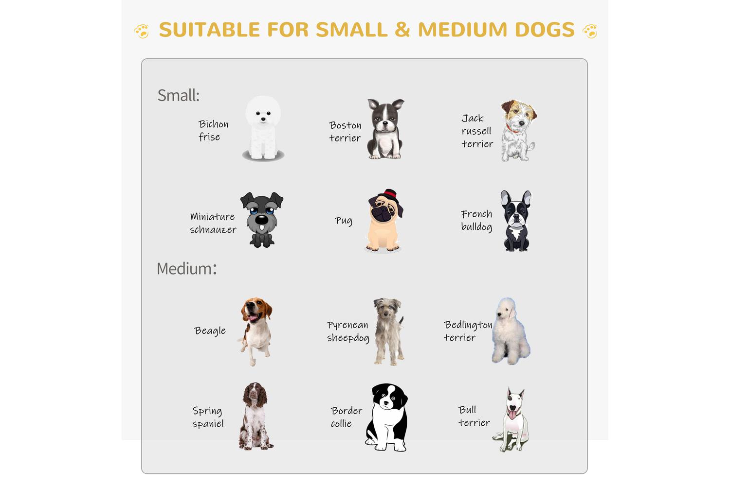 PawHut D02-041 Wood Furniture Style Dog Crate | Grey-6
