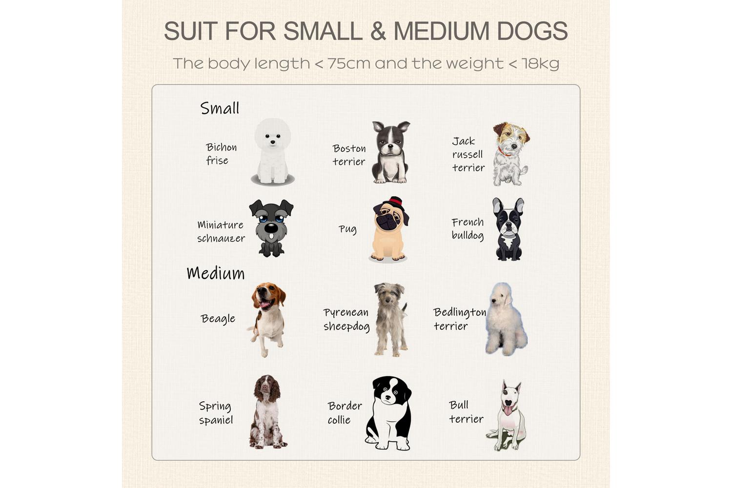 PawHut D02-114 Wooden Dog Crate Kennel  for Small, Medium Dogs | Grey & Natural-5