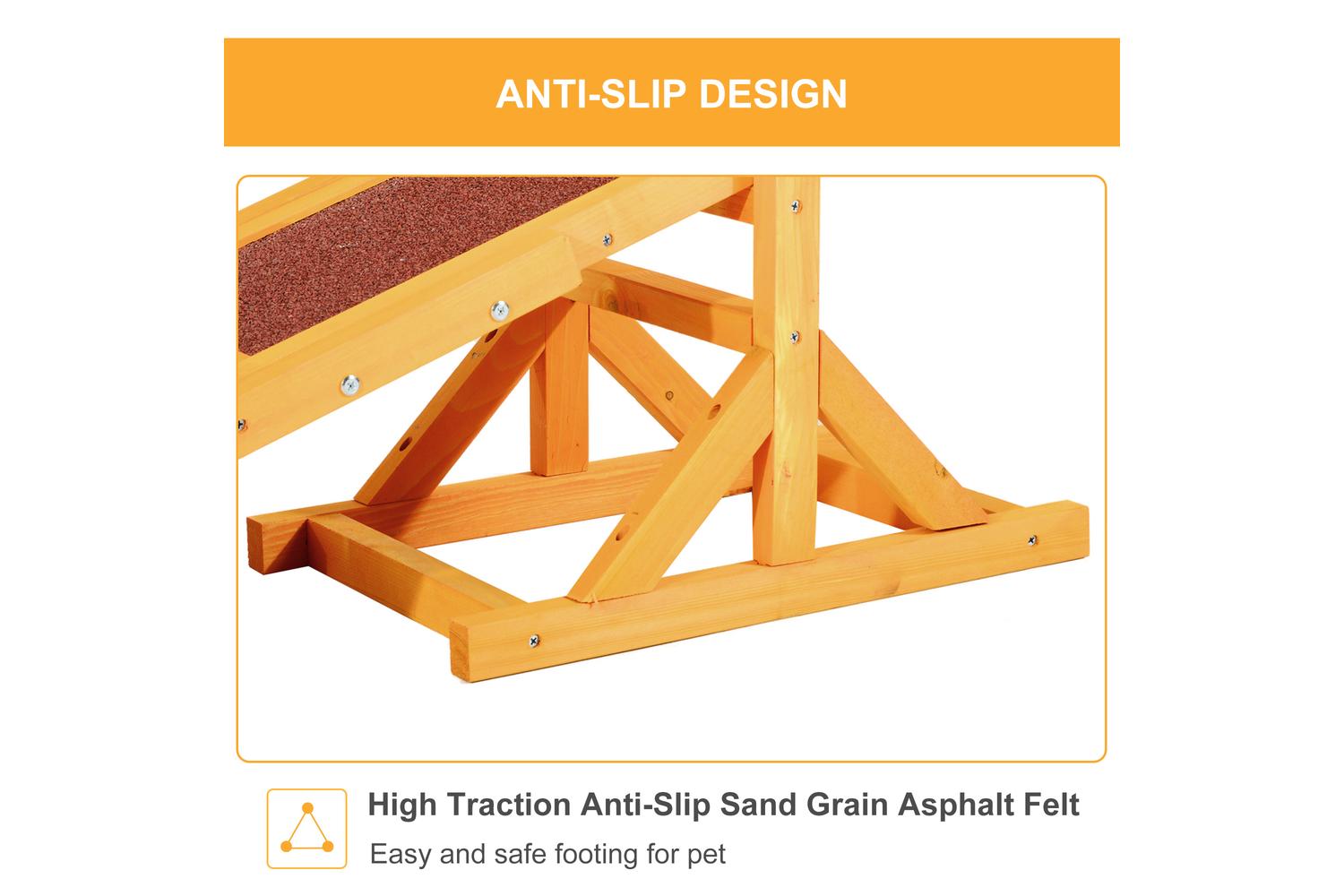 PawHut D03-001 Pet Obedience Training Seesaw for Dog Agility-6