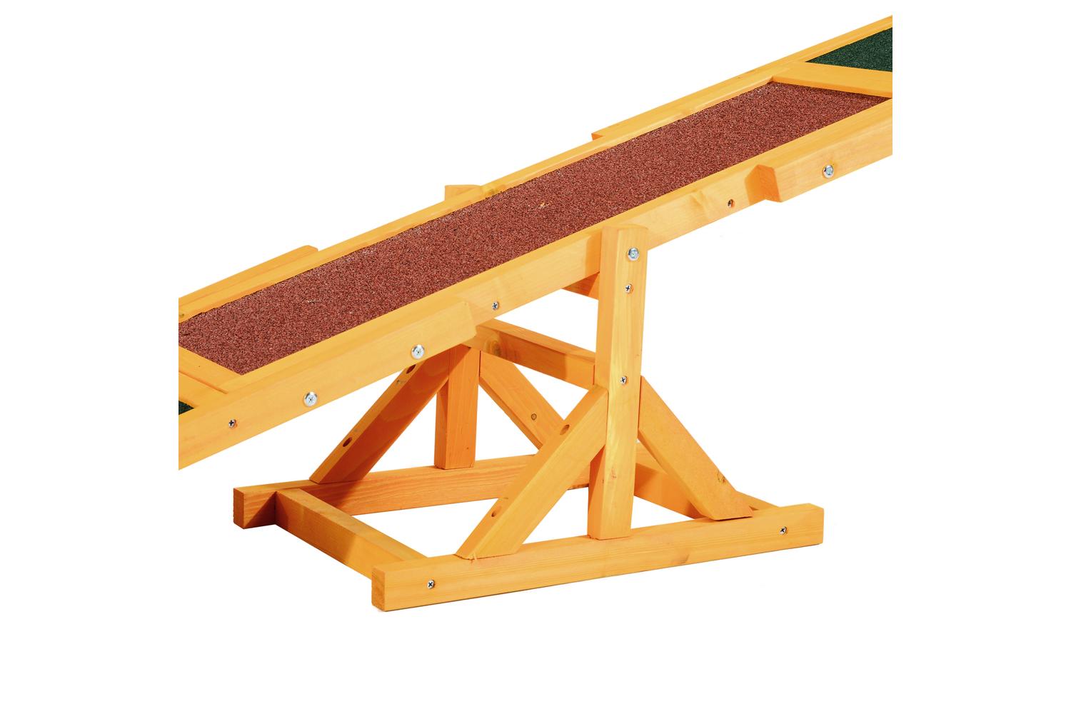 PawHut D03-001 Pet Obedience Training Seesaw for Dog Agility-9