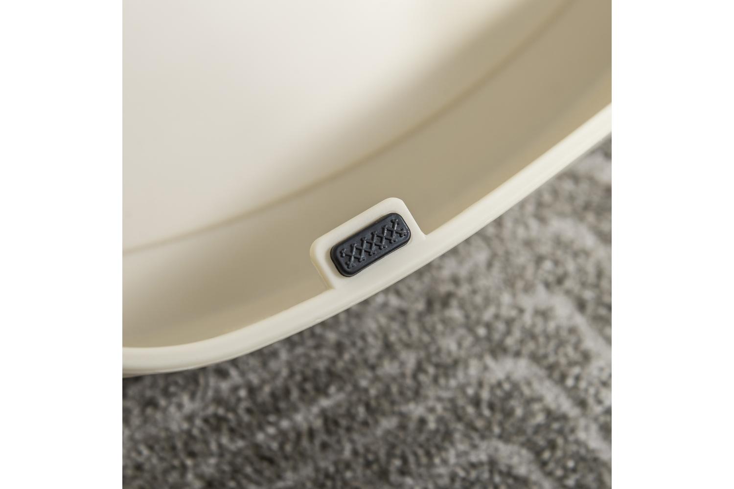 PawHut D06-050V01CW Foldable Pet Stairs with Non-slip Mats | Cream-6