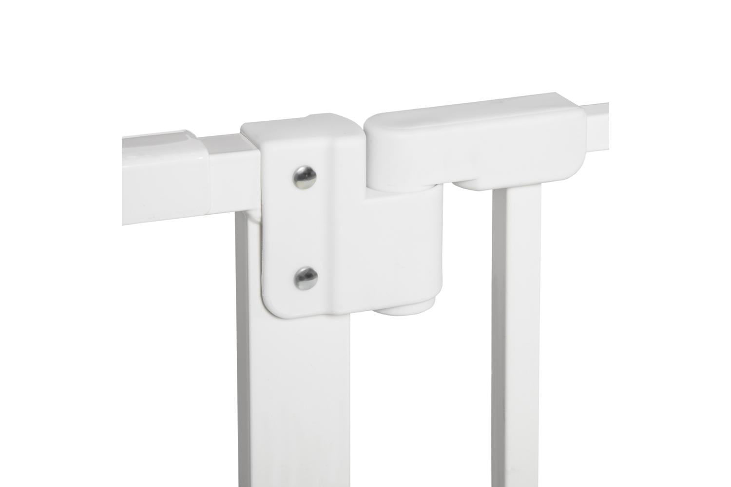 PawHut D06-096WT Pressure Fit Adjustable Pets Barrier | White-9