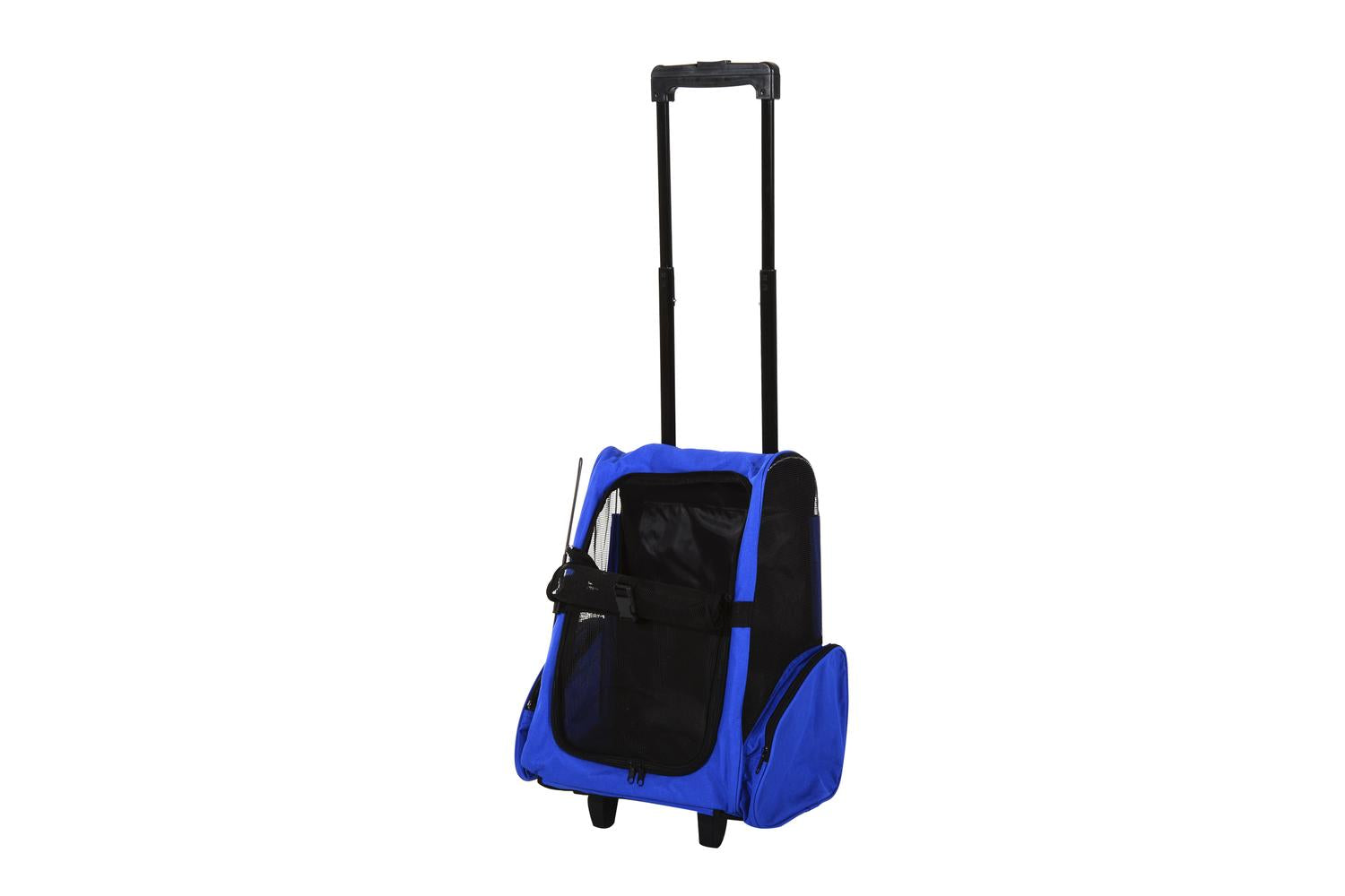 PawHut D1-0011 Dog Travel Crate Stroller | Blue-8