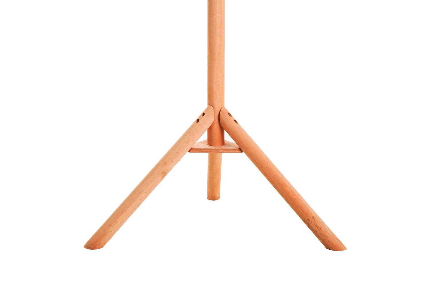 PawHut D10-044 Wooden Freestanding Garden Bird Table | Natural Wood-6