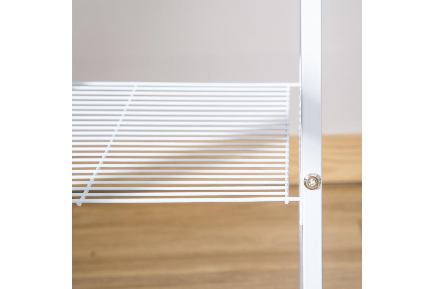 PawHut D10-080WT  Bird Cage |  White & Black-9