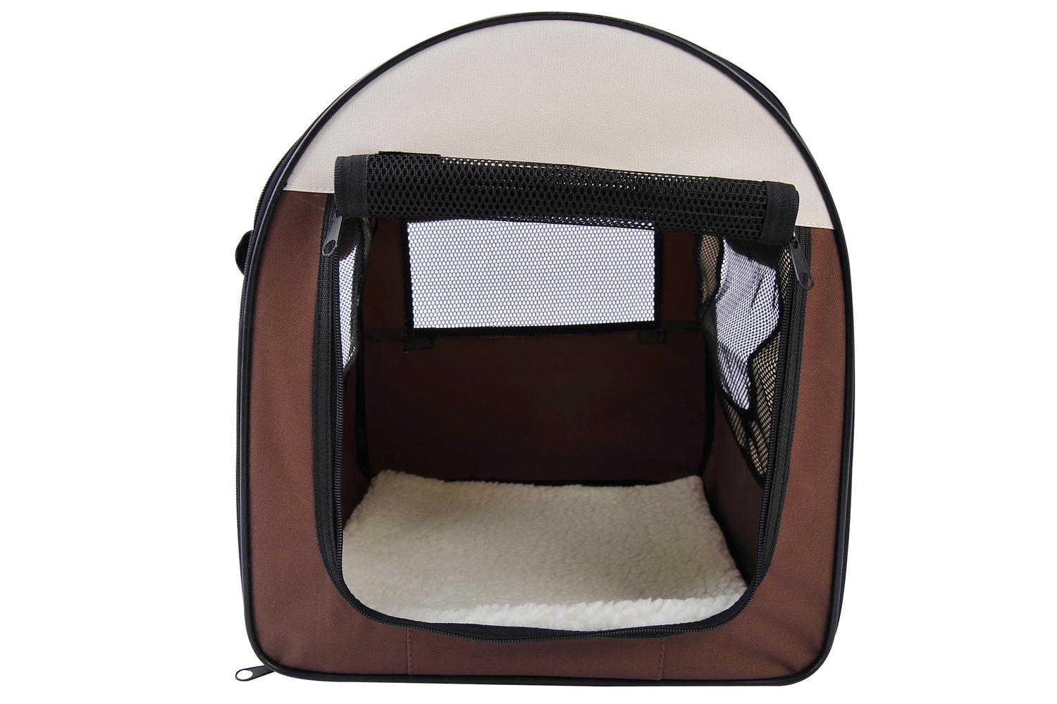 PawHut D1-0100 Pet Carrier Bag | Brown-7