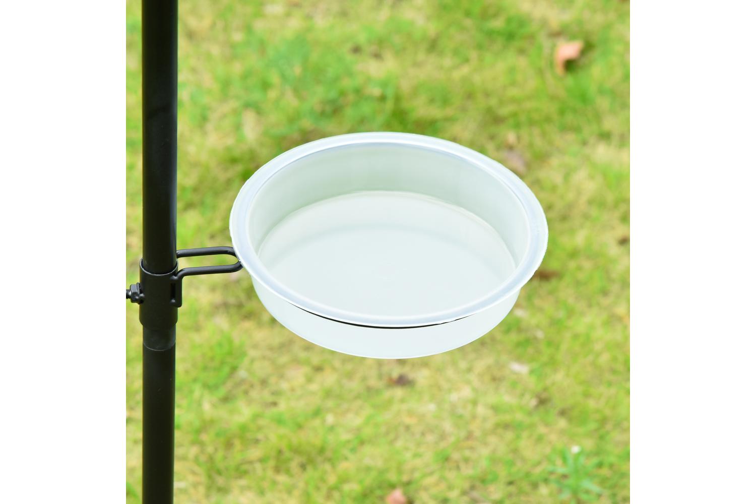 PawHut D11-006BK Bird Feeding Station | Black-9