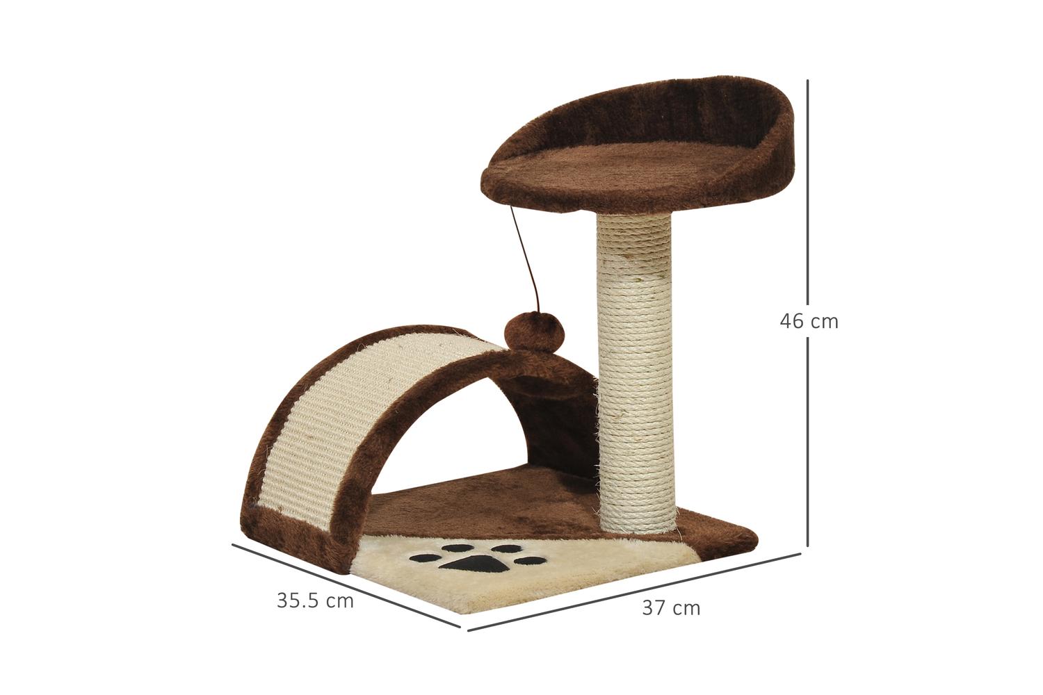 PawHut D30-034 Cat Tree | Brown-2
