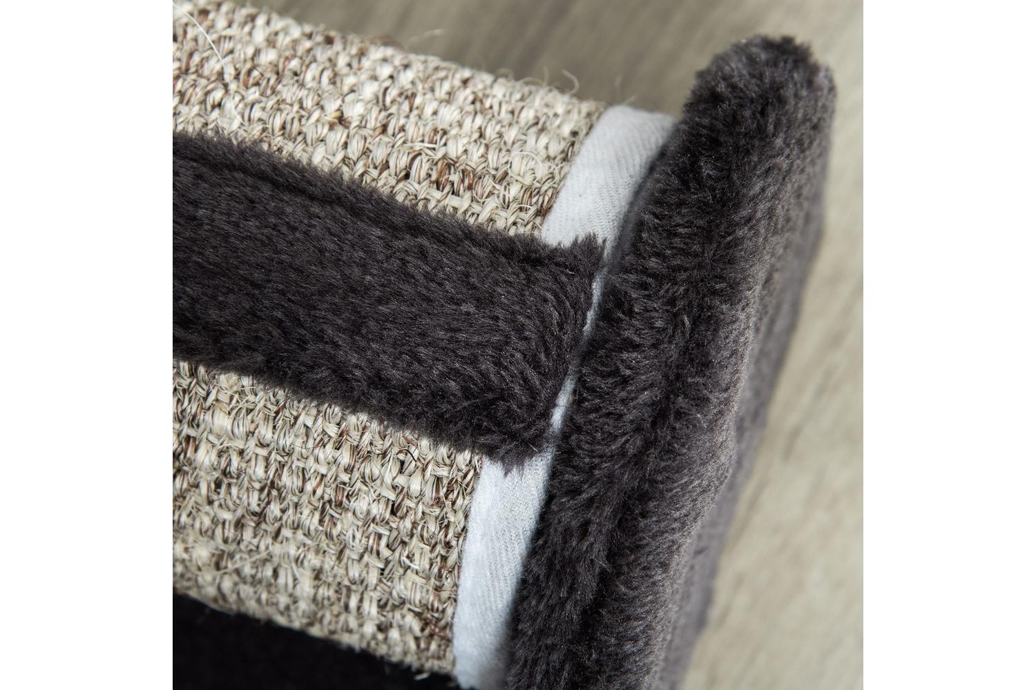PawHut D30-193V01 Cat Scratching Post | Grey-8