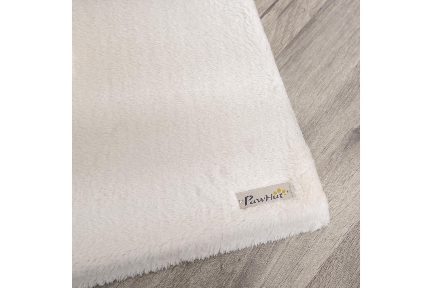 PawHut D30-404 66cm Scratching Post Cat Tree | Cream/White-8