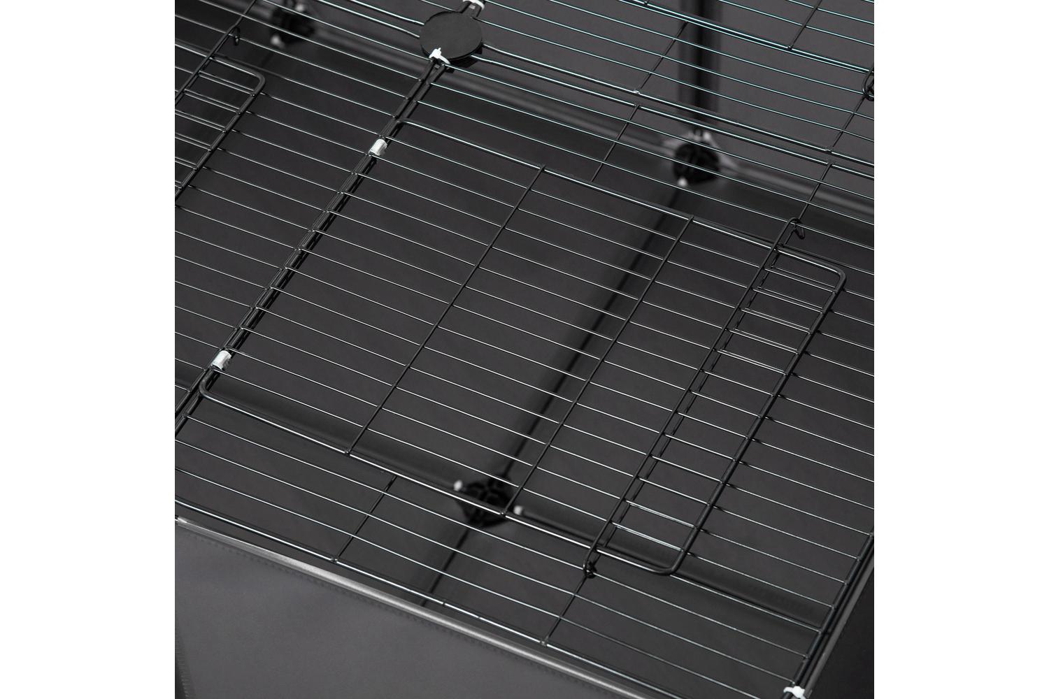 PawHut D51-258GY Small Animal Cage | Grey-8