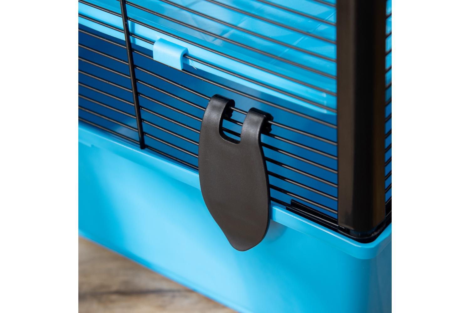 PawHut D51-276LB Small Animal Cage | Light Blue-7