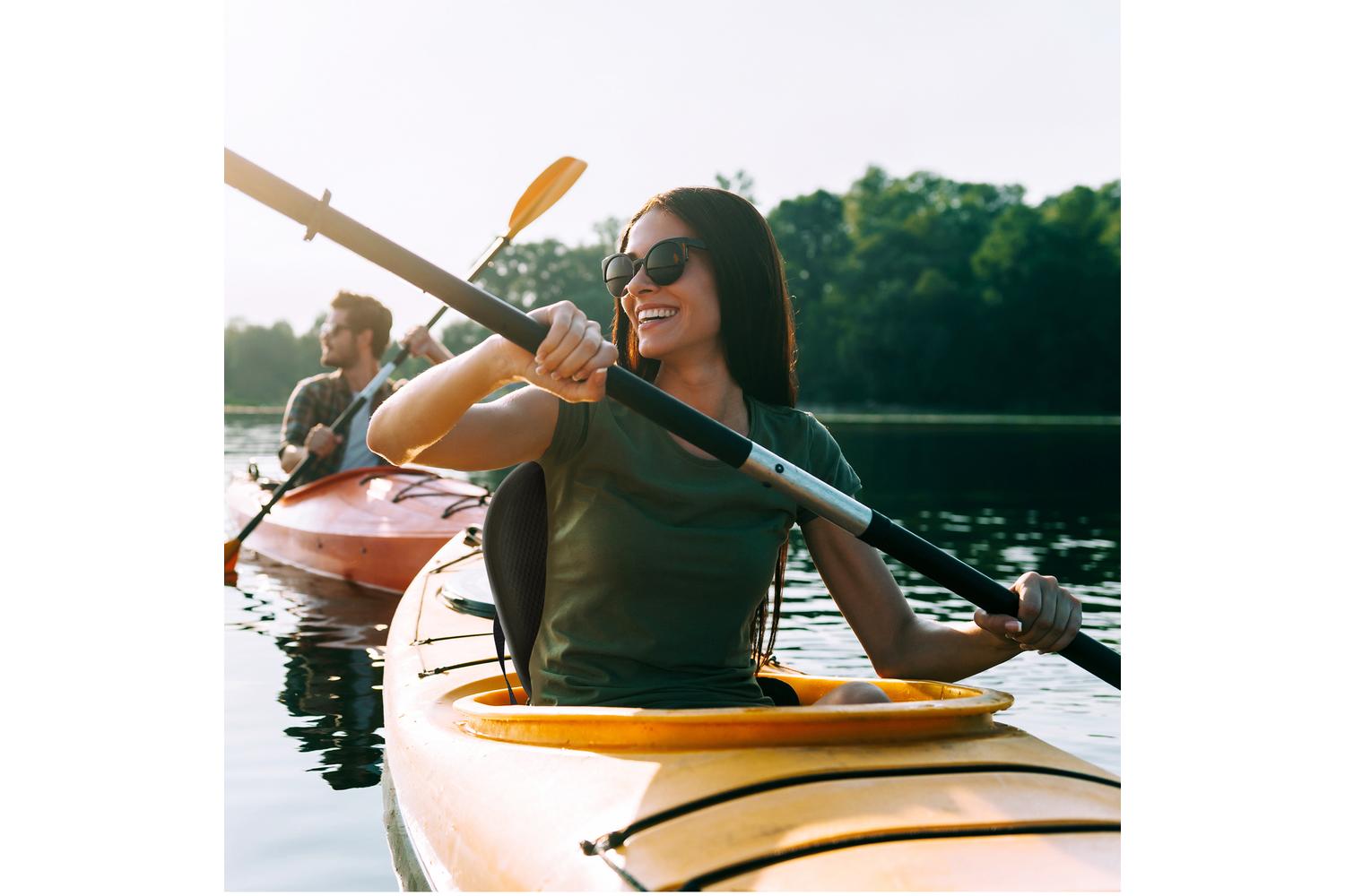 Homcom High Back Detachable Canoe Seat | Black-8