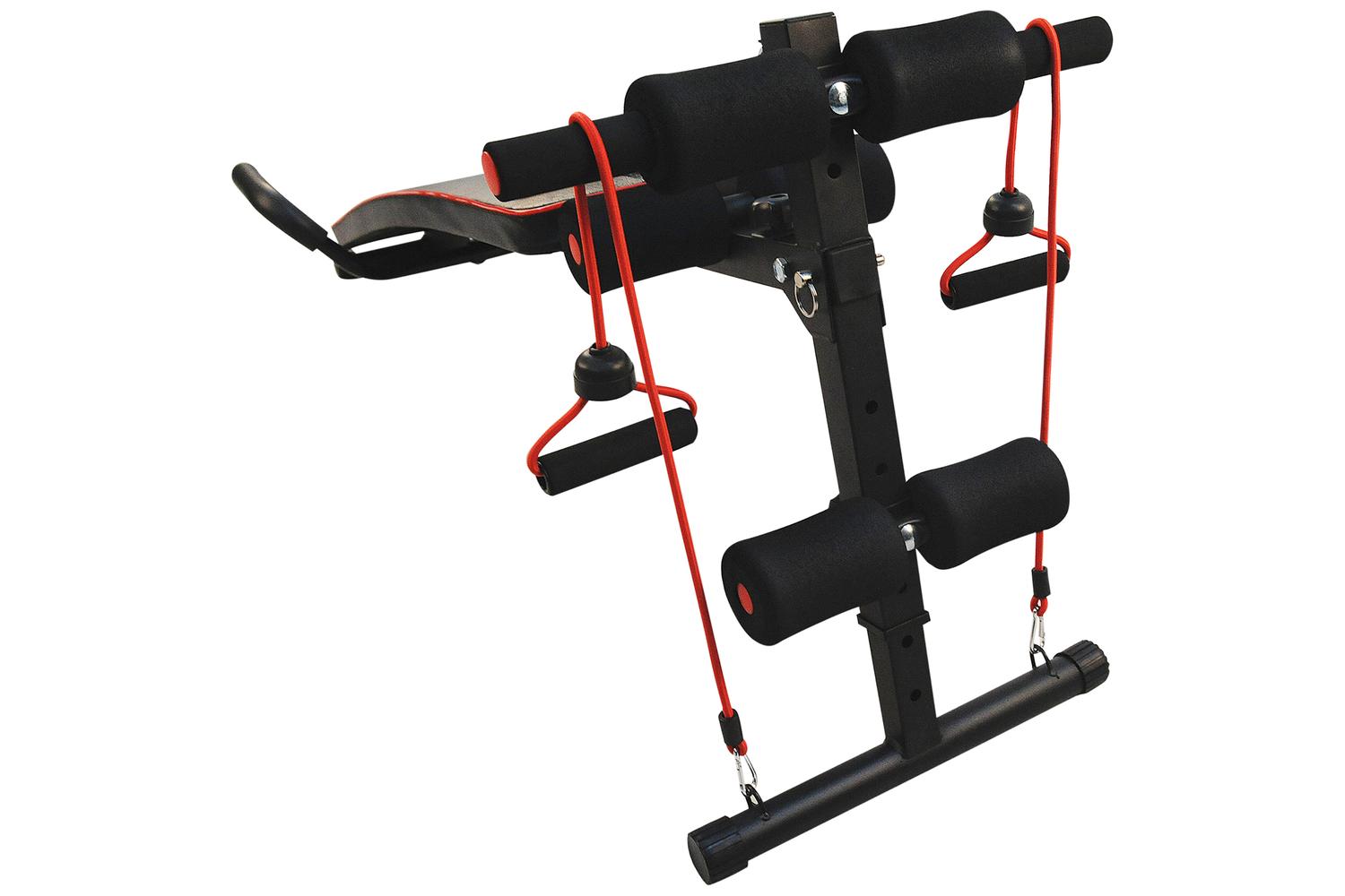 Homcom Sit Up Workout Bench | Black/Red-6