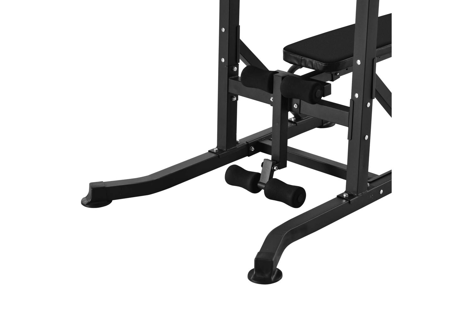 Homcom Adjustable Multi Function Dip Stands | Black-8