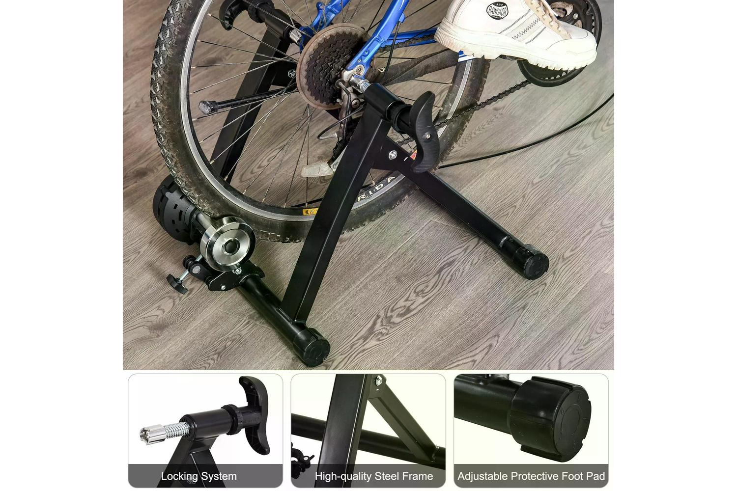 Homcom Indoor Exercise Bike | Black-3