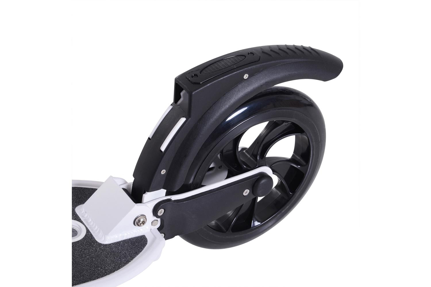 Homcom Foldable Kick Scooter | White-8