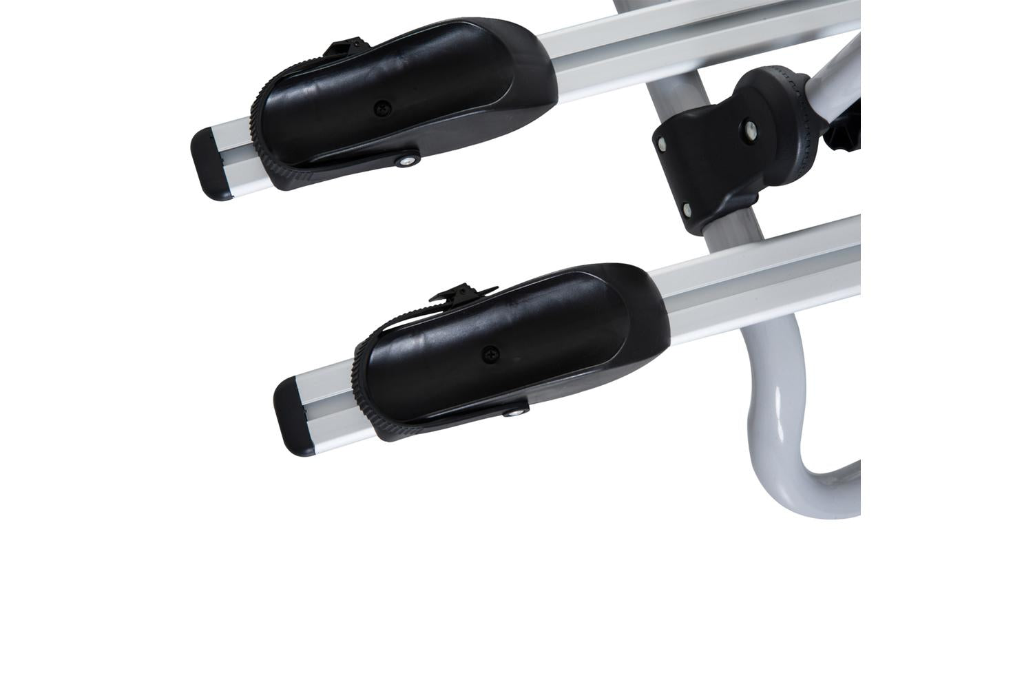 Homcom Bicycle Carrier Rear Rack | Black/Silver-7