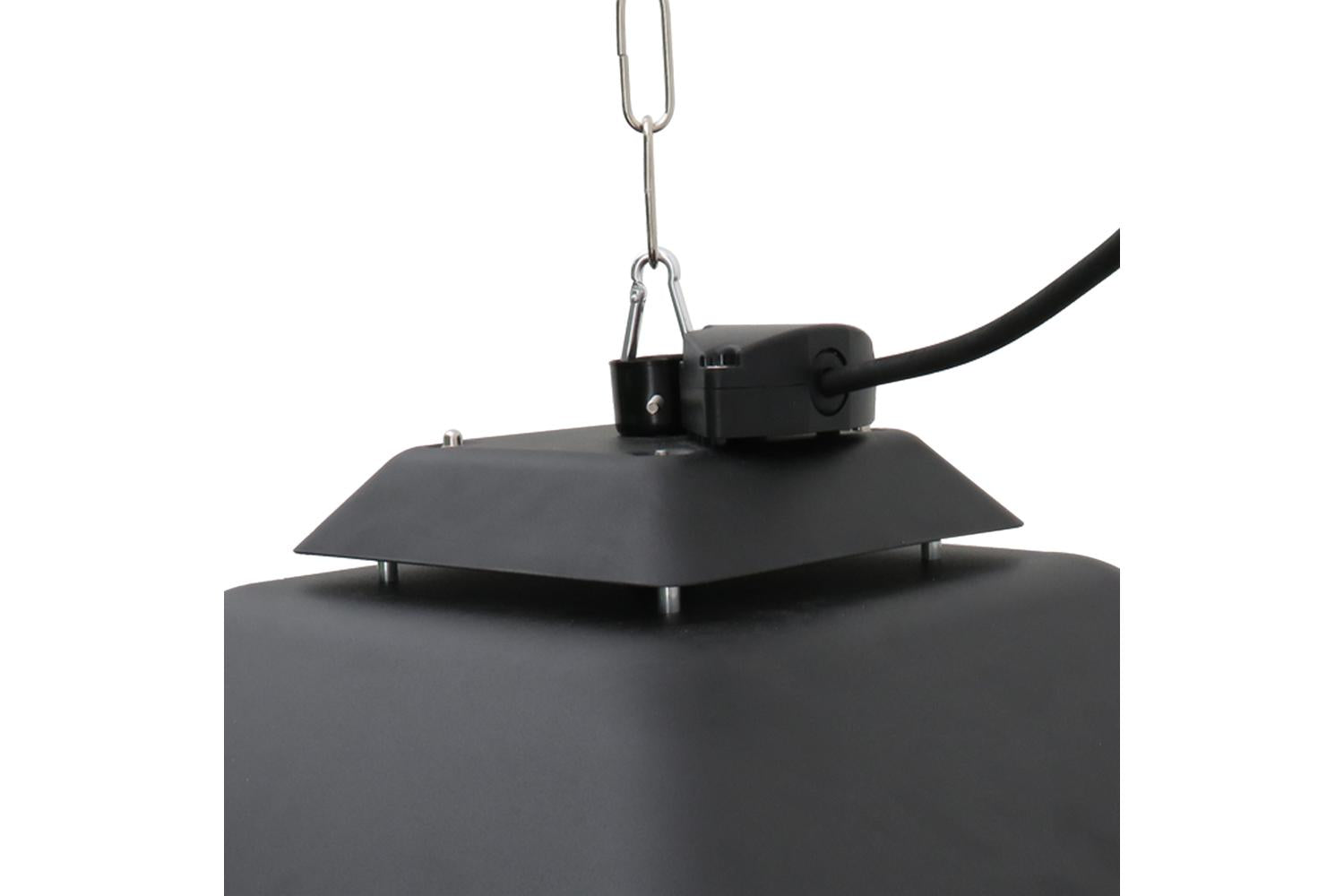 Outsunny 2000W Hanging Halogen Heater | Black-8