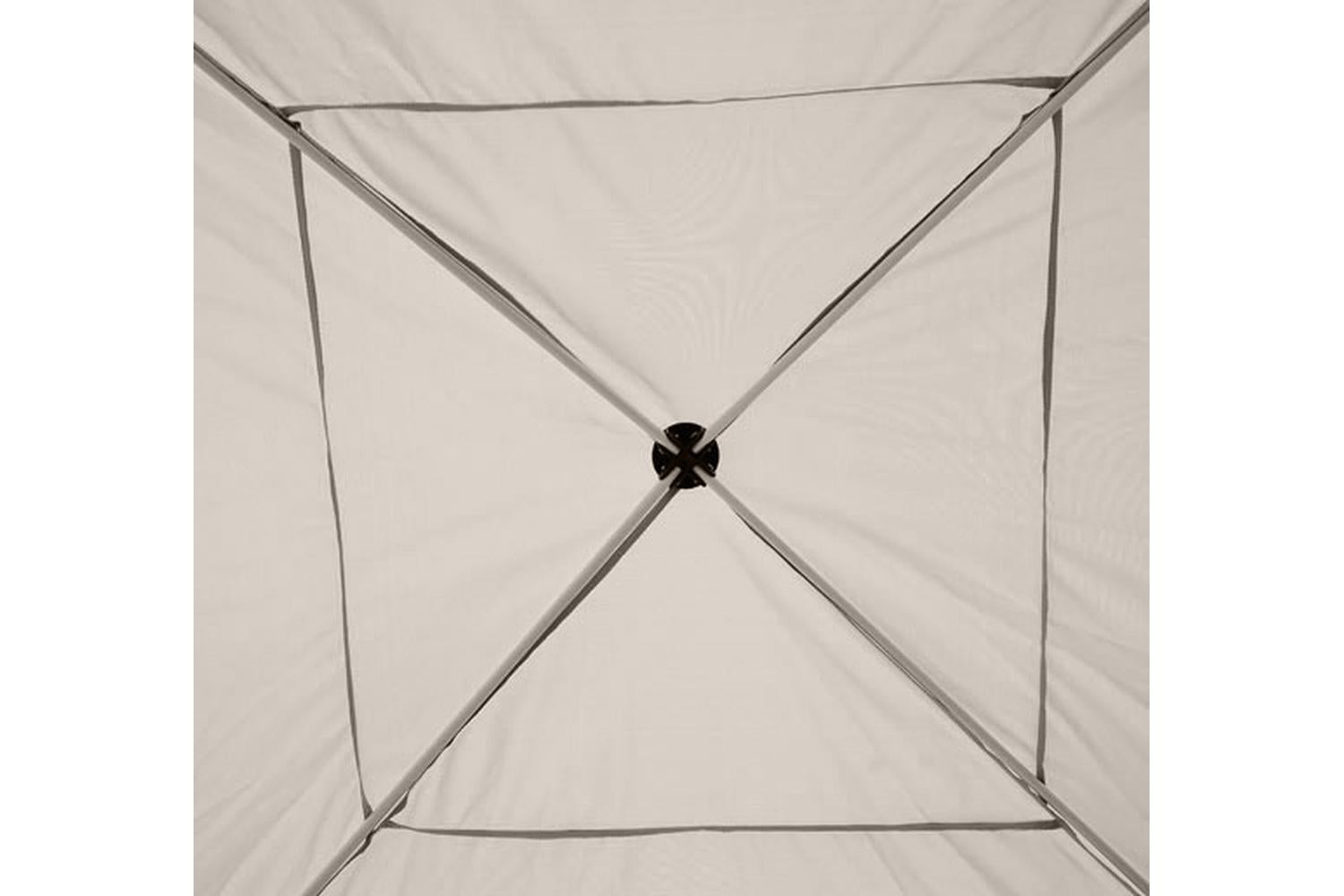 Outsunny Gazebo Pop Up Camping Tent | Tan-7