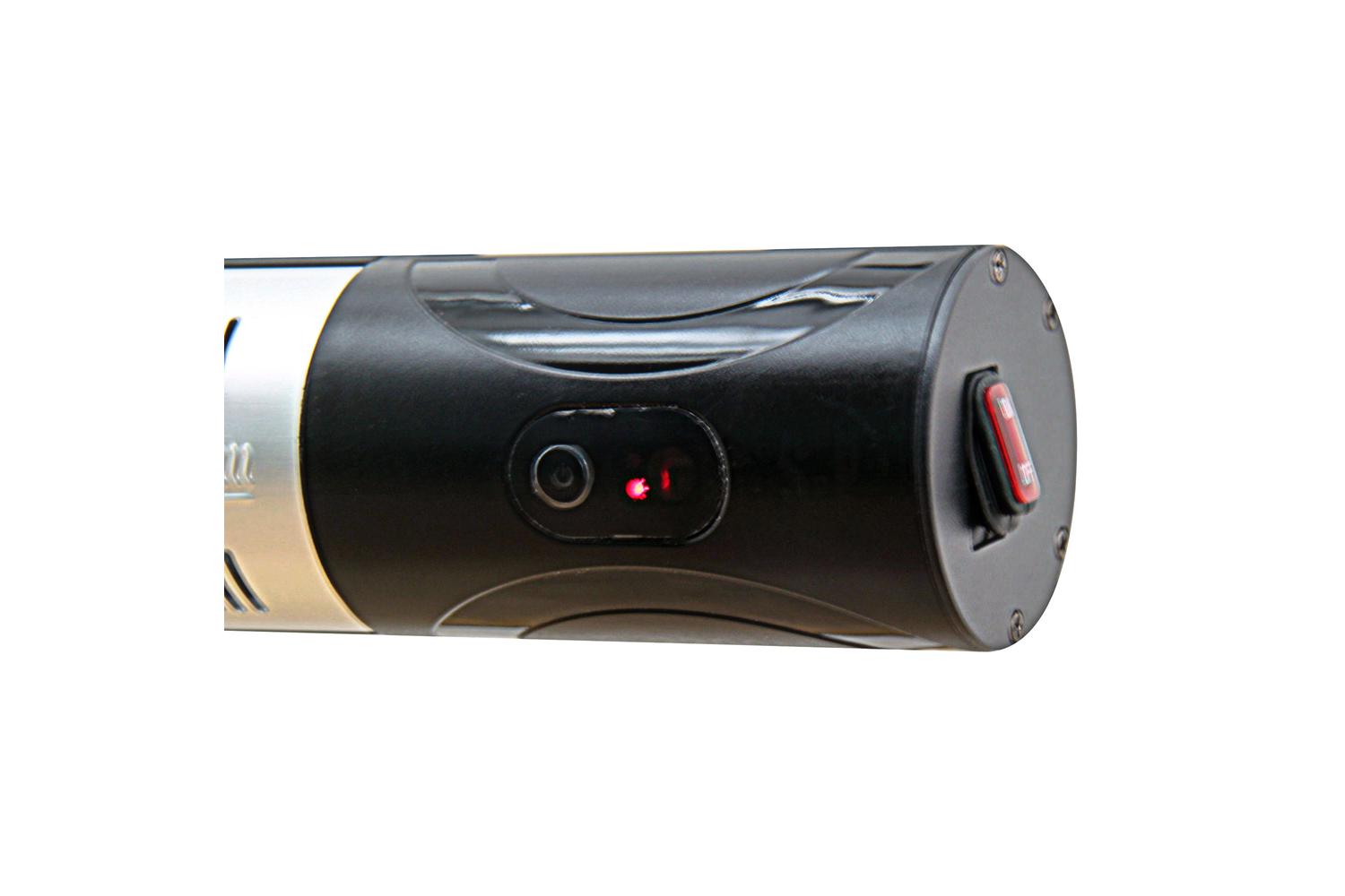 Outsunny Outdoor Wall Mount Electric Halogen Heater | Black-8