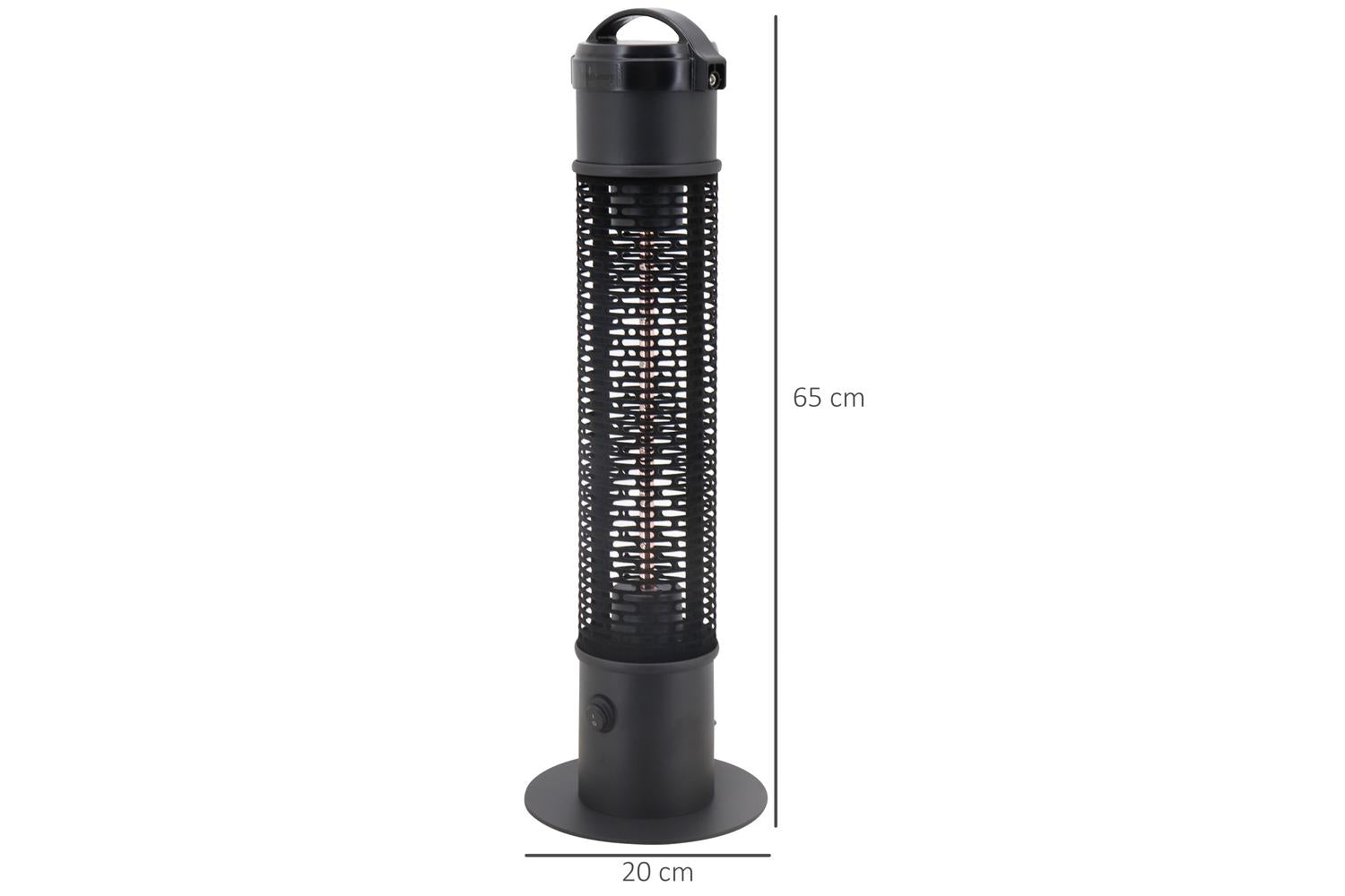 Outsunny Table Top Patio Tower Heater-2