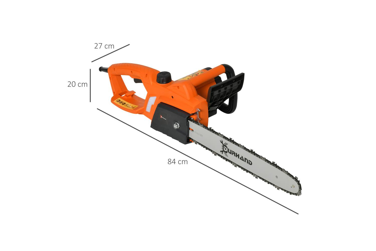 Durhand 2000 W Electric Chainsaw | Orange-2