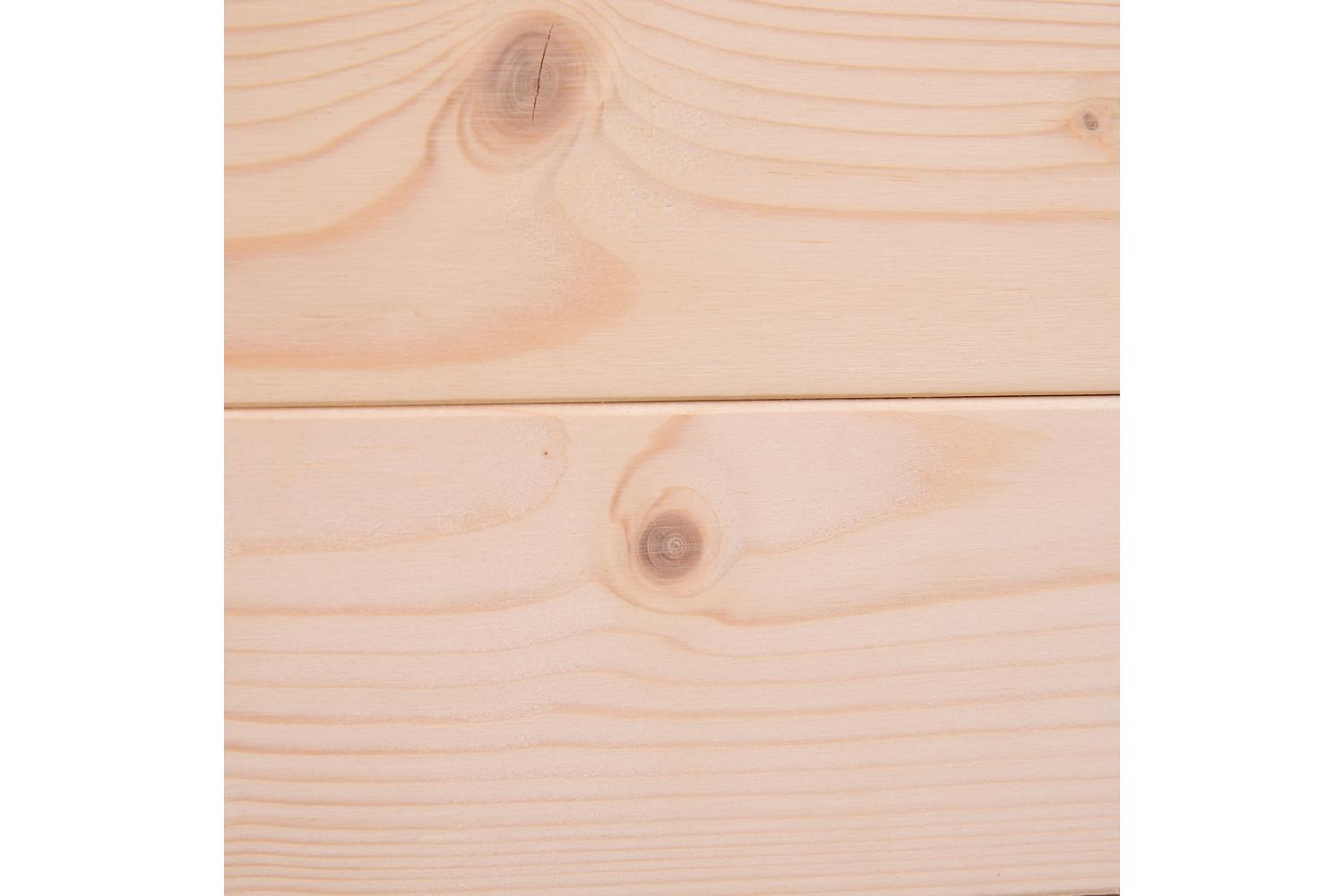 Outsunny Wooden Raised Rectangular Planter Box | Natural-8