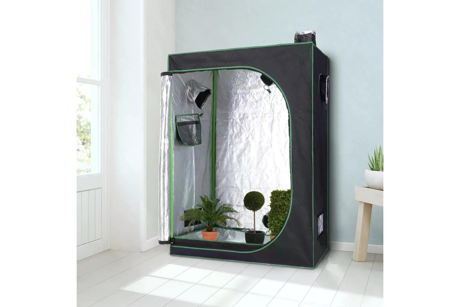Outsunny Indoor Plant Grow Tent Canopy | Black/Green
