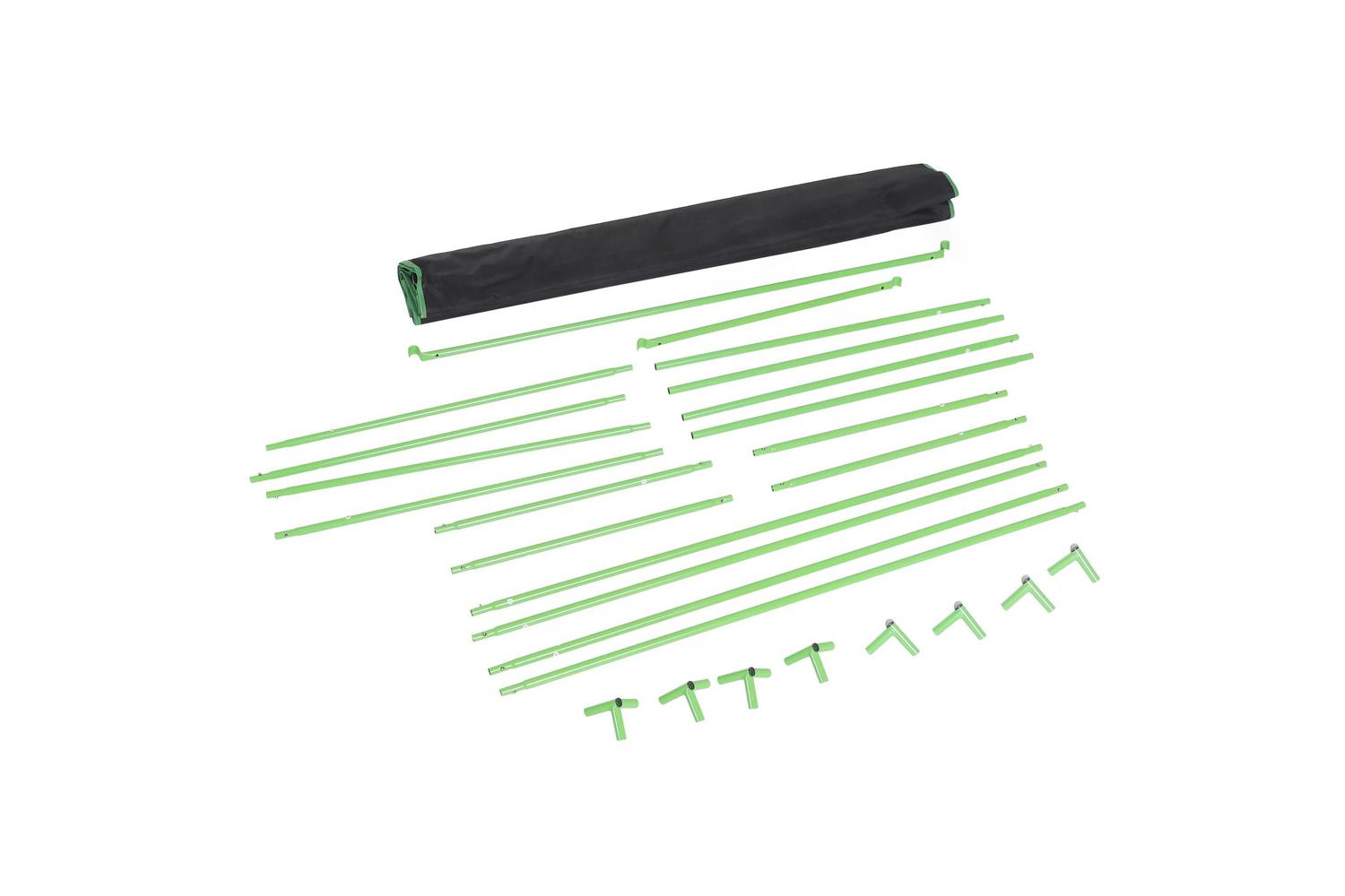 Outsunny Indoor Plant Grow Tent Canopy | Black/Green-8