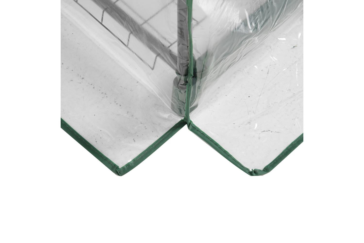 Outsunny Outdoor 5 Tier Greenhouse Flower Stand | Green-6