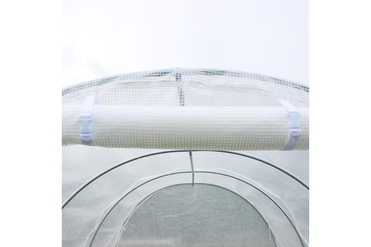 Outsunny Replacement Walk In Greenhouse Cover | White-7