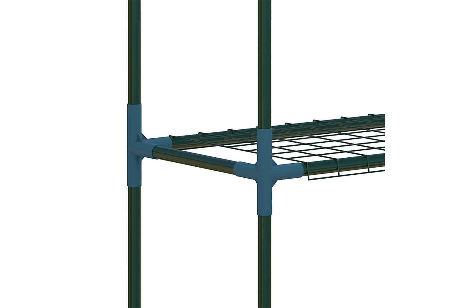 Outsunny Modern Plant Stand | Set of 2 | Green-7