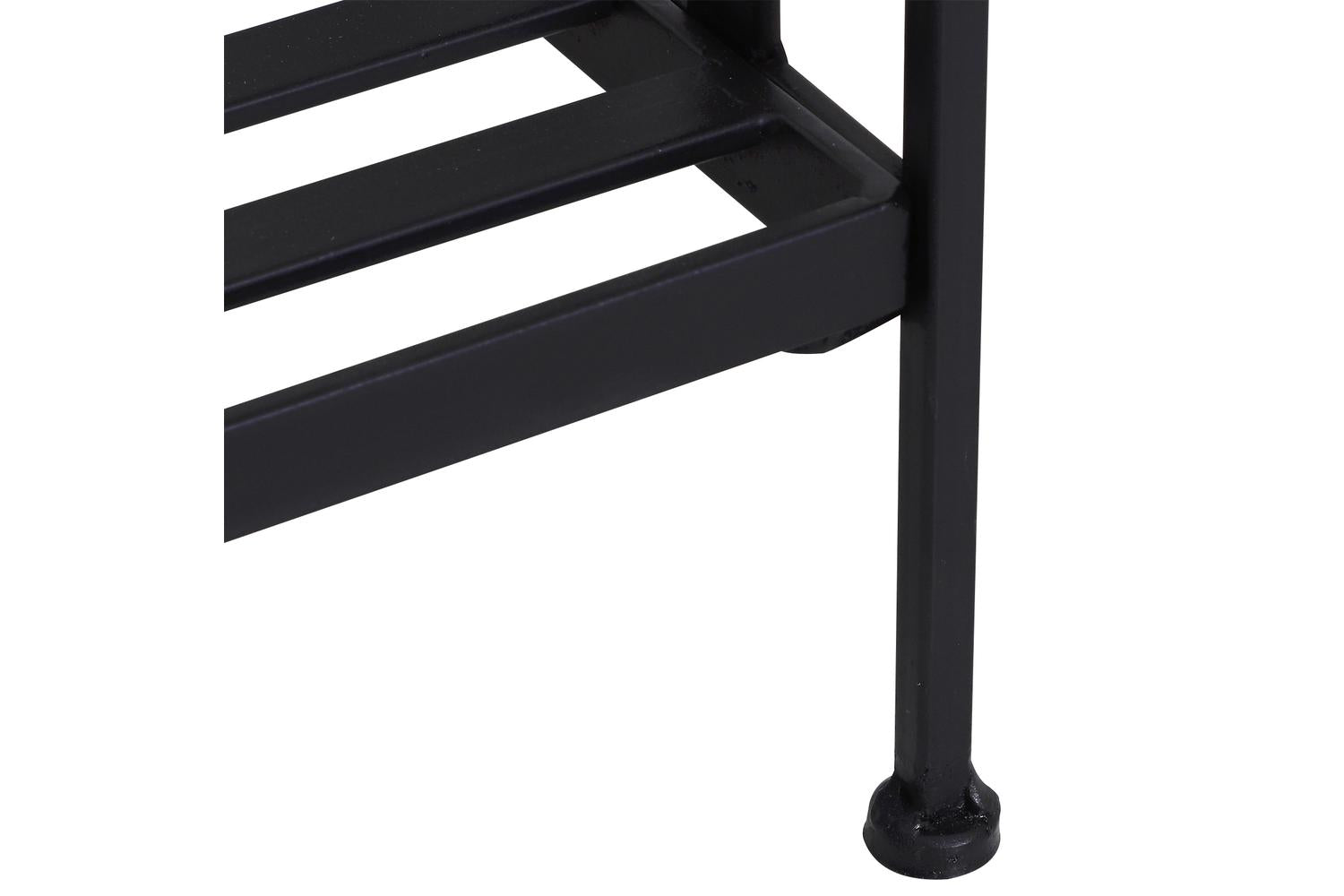 Outsunny Portable Retro 3-Tier Garden Plant Stand | Black-6