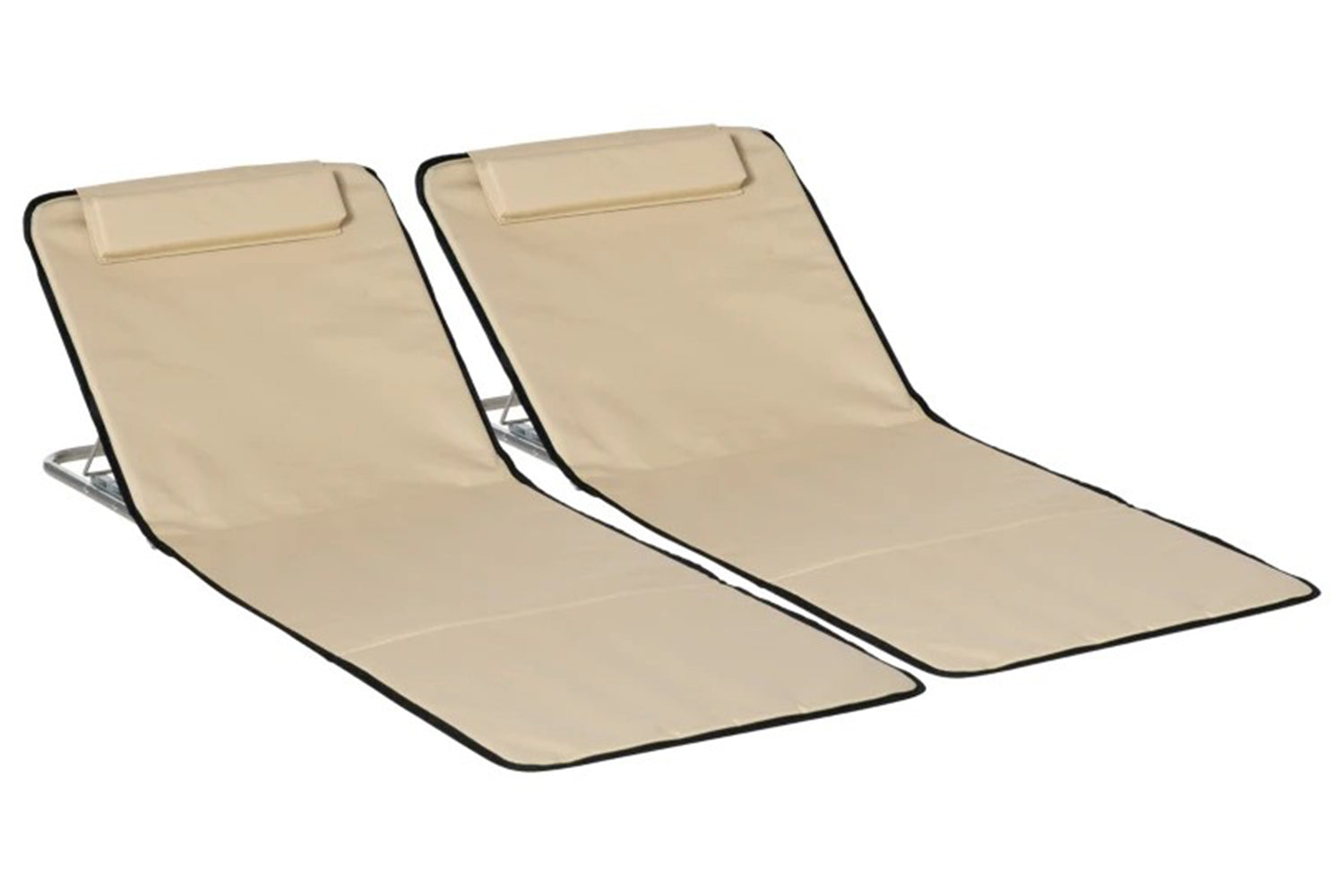 Outsunny 84b-455v70bg - Beach Lounger