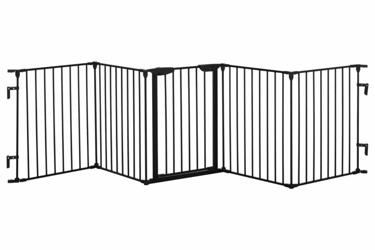 PawHut Pet Safety Gate | Black
